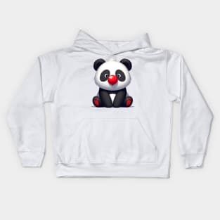 Red Panda Nose Funny Day 2024 Panda Nose Kids Girls Boys Kids Hoodie